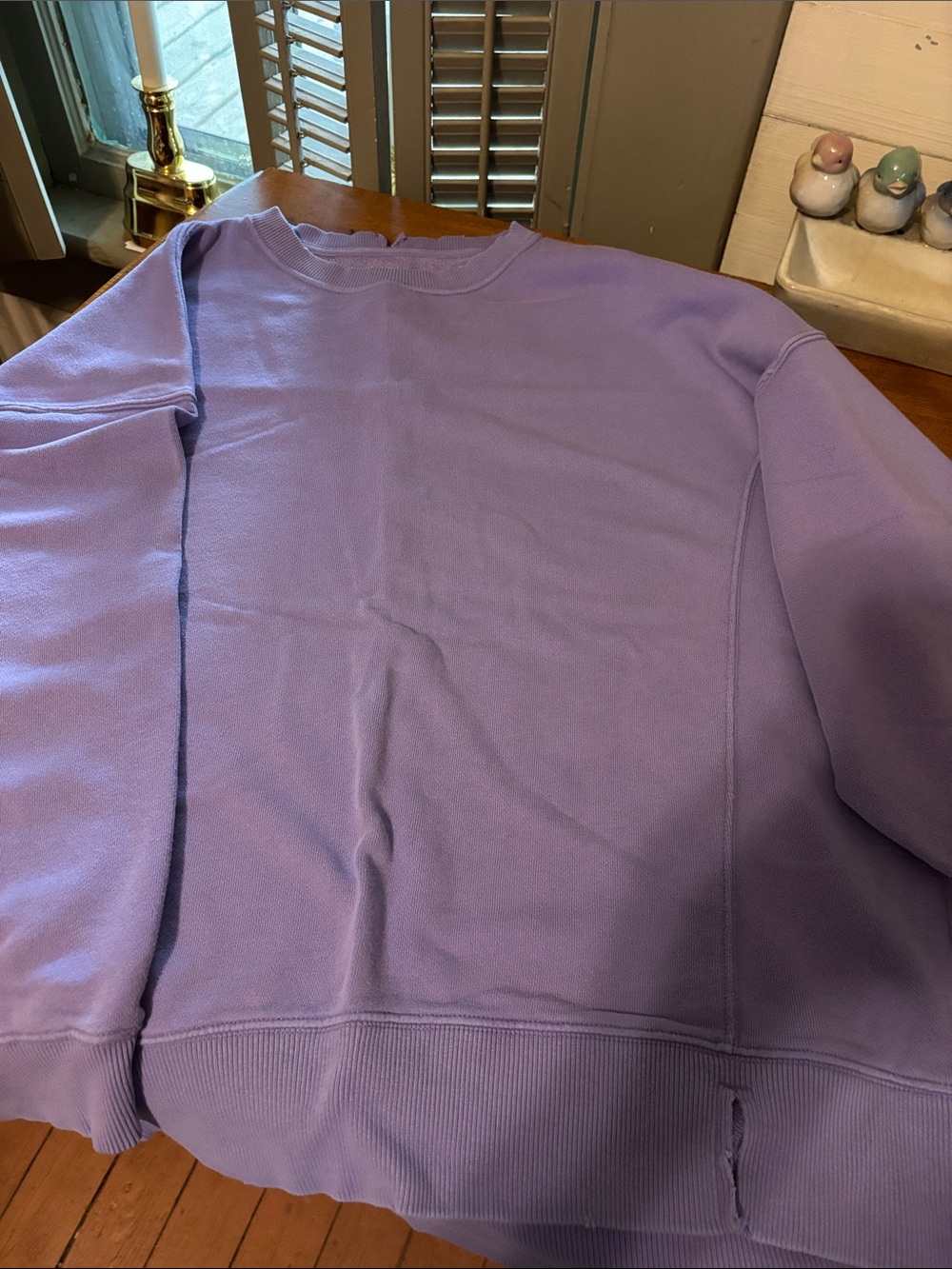 aerie Lavender Crewneck Sweatshirt